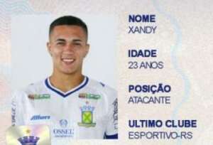 Série D: Santo André anuncia atacante Xandy, ex-XV de Jaú