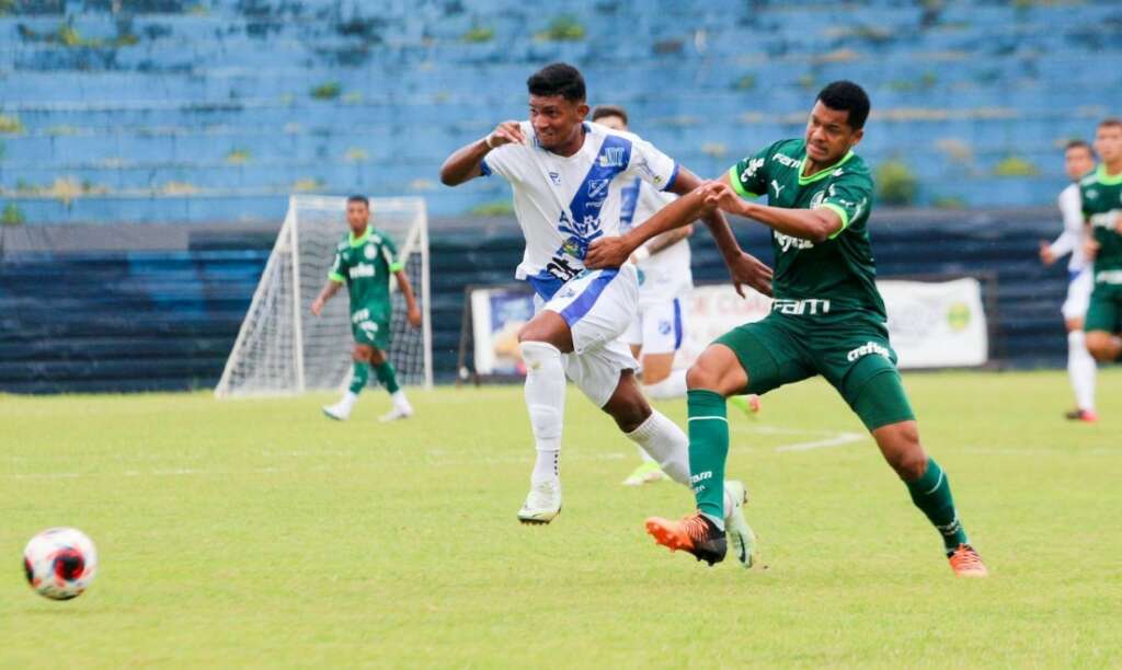 PAULISTA SUB-20: Com um a menos, Palmeiras vira e vence Taubaté