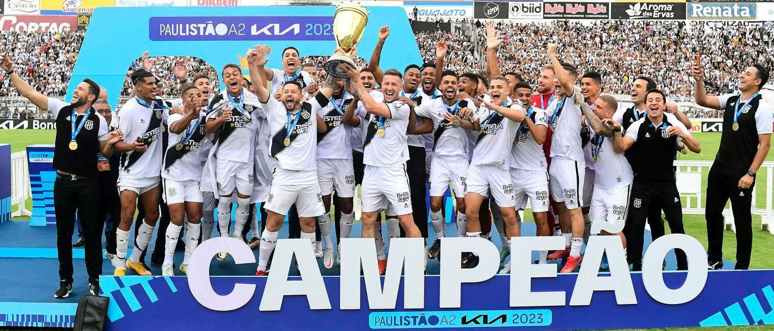 Ponte Preta conquista título da série A2 do Campeonato Paulista