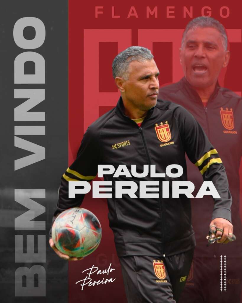 Segundona: Paulo Pereira é o novo técnico do Flamengo de Guarulhos