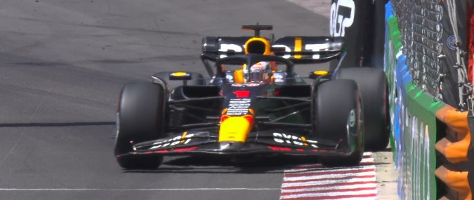 Verstappen lidera treino em Mônaco