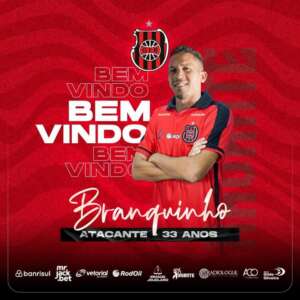 Série D: Brasil de Pelotas-RS anuncia atacante Branquinho