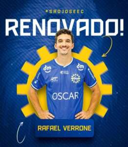Copa Paulista: São José renova com o lateral Rafael Verrone