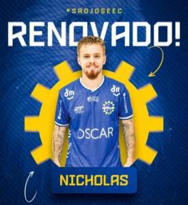 Copa Paulista: São José renova com meia artilheiro da A3