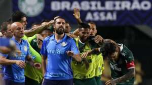 Auxiliar de Abel detona gramado da Vila Belmiro: 'O campo deve ter sido furado'