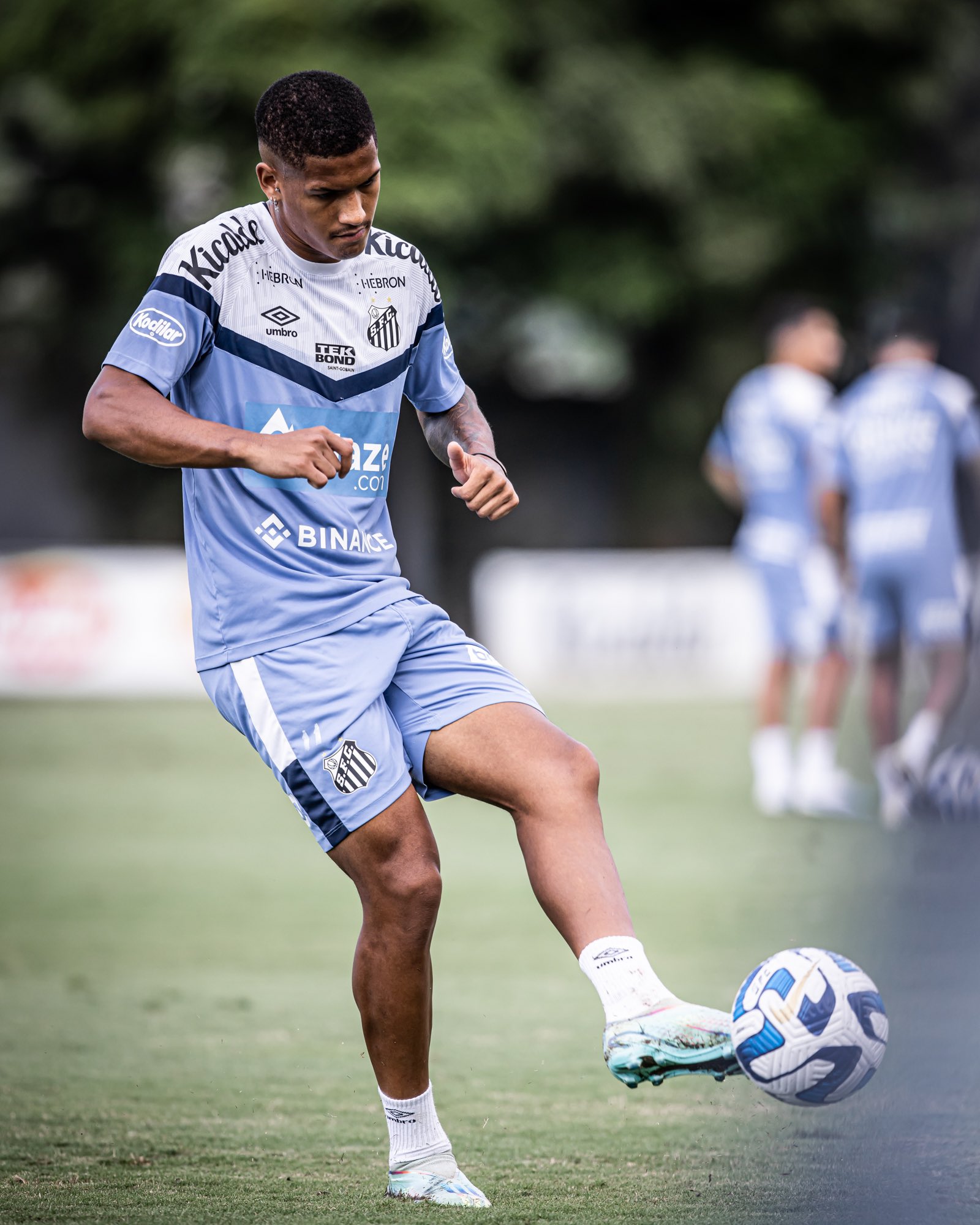 Odair espera treino no Santos para ver condições de Marcos Leonardo