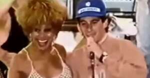 Tina Turner cantou para Ayrton Senna e afirmou : 'O melhor!'