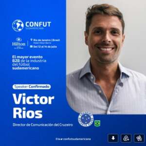 Diretor de Comunicação do Cruzeiro está confirmado na Confut Sudamericana 2023