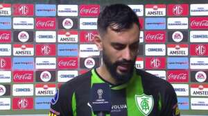 Atacante do América-MG lamenta derrota na Sul-Americana: ''Temos que aprender muito''