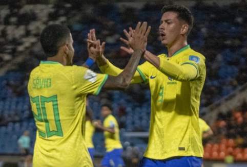Mundial Sub-20: Brasil faz 6 a 0 República Dominicana e se reabilita