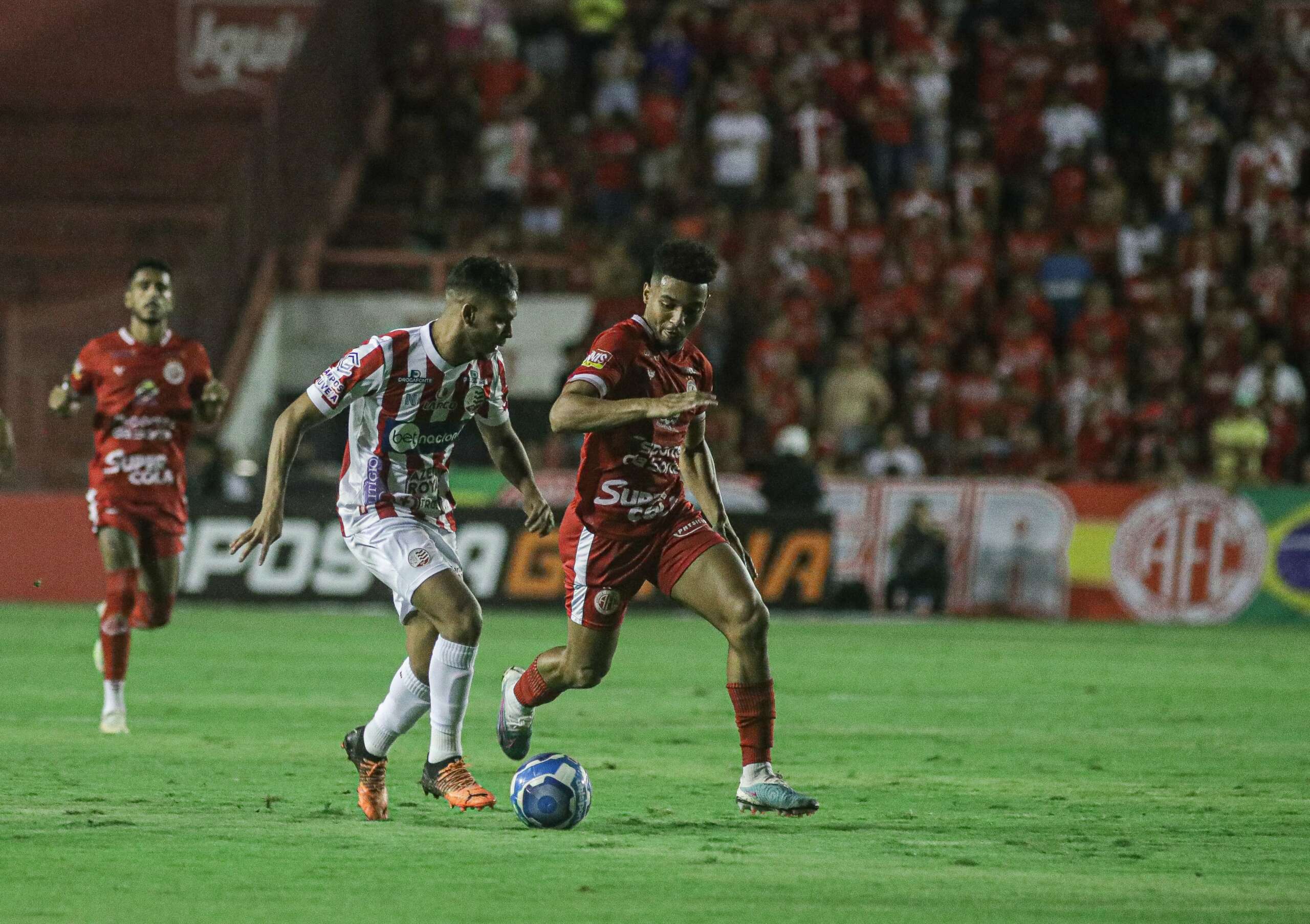 Náutico-PE e América-RN fazem jogo lento e empatam pela Série C (Foto: Tiago Caldas / CNC)