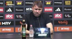 Técnico do Atlético-MG afirma vê derrota para o Botafogo como 'virada de chave'