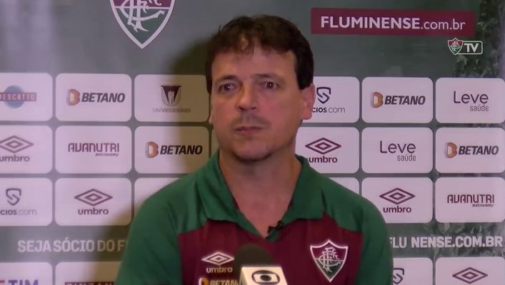 Após vitória do Fluminense, Diniz elogia técnico do Cruzeiro: ''Merece muitos elogios''