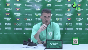Vagner Mancini comemora vitória do América-MG na Copa do Brasil e comenta sequência