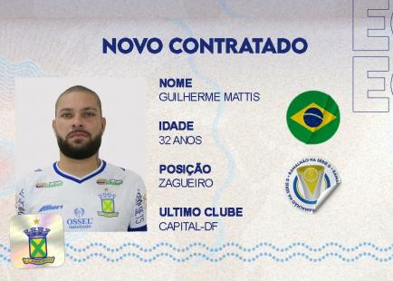 Série D: Santo André contrata Guilherme Mattis, ex-Guarani 2 mattis