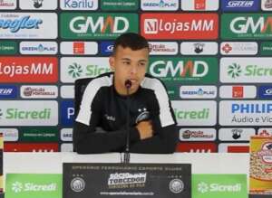 Paulista A3: Vinicius Popó agradece o Capivariano e se apresenta ao  Operário-PR