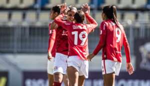 PAULISTA FEMININO: Na bola parada, Red Bull Bragantino vence EC São Bernardo