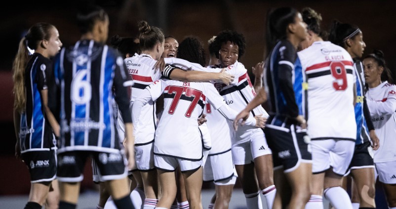 PAULISTA FEMININO: São Paulo goleia EC São Bernardo e dorme no G4