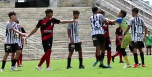 Paraibano: Treze x Campinense termina em pancadaria no Sub-15