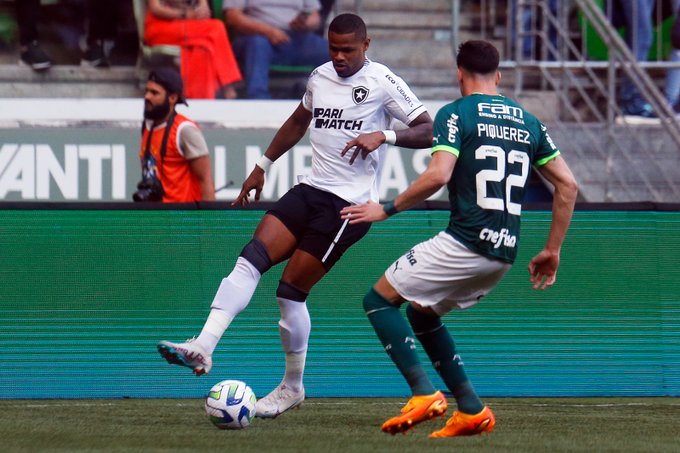 Botafogo vence Palmeiras no Allianz Parque