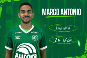 Série B: Chapecoense anuncia Marco Antônio, ex-atacante do Bahia, até novembro de 2023