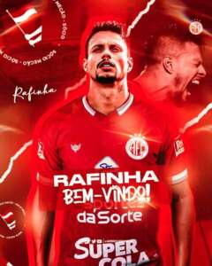Série C: América-RN anuncia atacante Rafinha, ex-Athletico-PR e Goiás