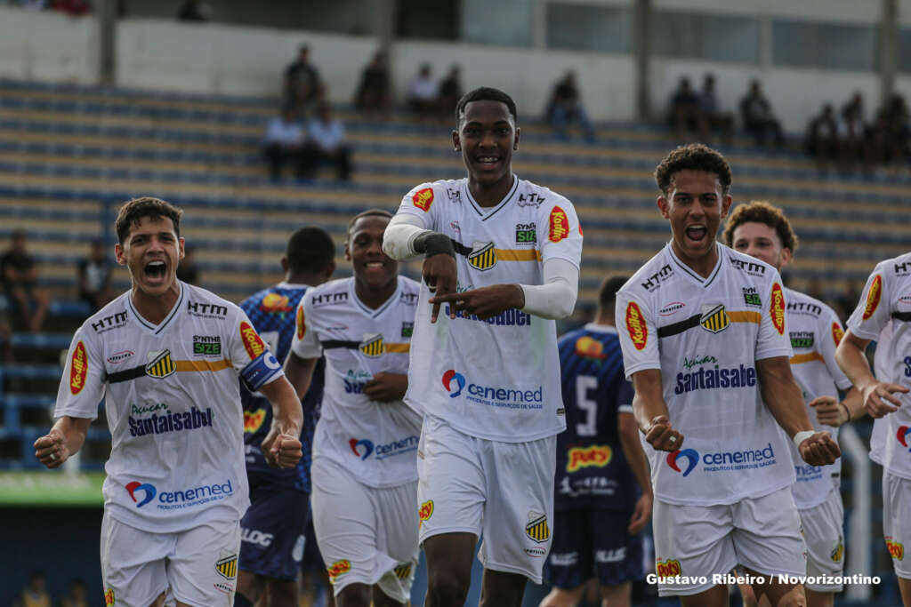 Paulista sub-20: Novorizontino goleia Monte Azul fora de casa