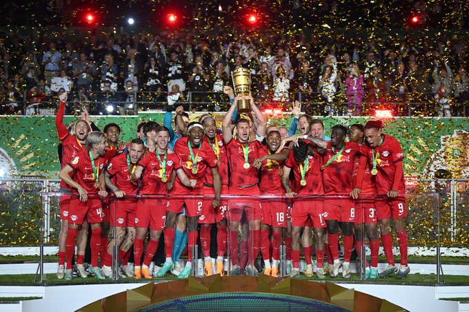 COPA DA ALEMANHA: RB Leipzig supera o Eintracht Frankfurt com gols no fim e é bicampeão