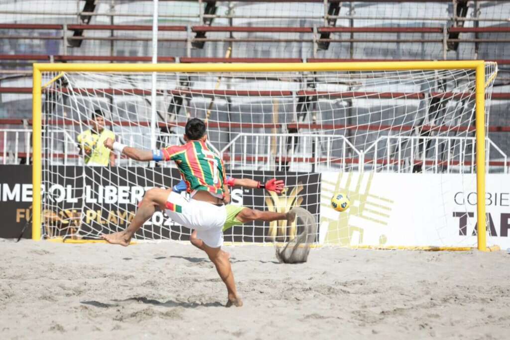Sampaio Corrêa aplica goleada na estreia da Libertadores do Futebol de Praia