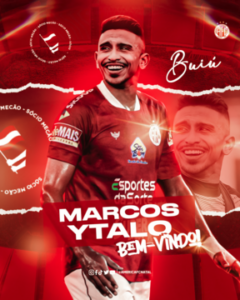 Série C: Lateral Marcos Ytalo, de 27 anos, é o novo reforço do América-RN