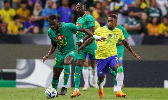 Brasil sucumbe em amistoso contra Senegal