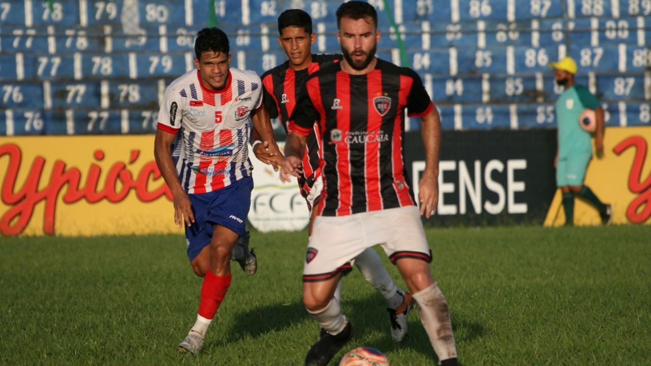 Caucaia-CE empata com o Tocantinópolis-TO pela Série D (Foto: Caucaia EC / Divulgação)