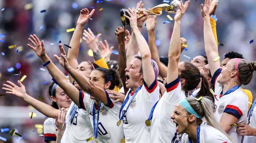 EUA são os atuais campeões da Copa do Mundo Feminina