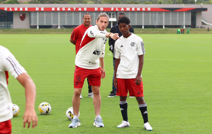 filipe luis sub 15 flamengo