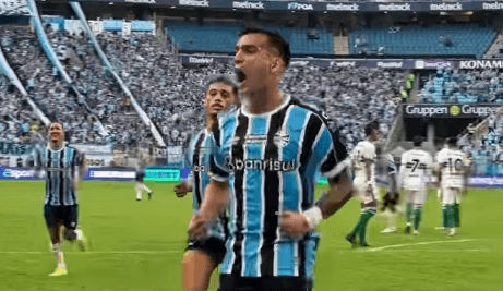 Grêmio goleia o Coritiba