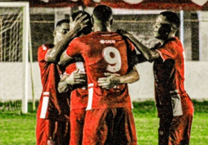 Potiguar-RN 2 x 1 Sousa-PB - Alvirrubro garantiu vitória ainda na primeira etapa