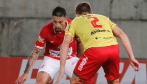 América-RN 2 x 1 Brusque - Mecão faz partidaça e Rafinha marca duas vezes