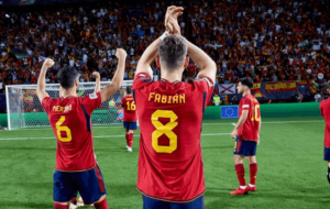 LIGA DAS NAÇÕES: Espanha bate Itália no fim e decidirá título com Croácia