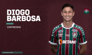 Fluminense anuncia Diogo Barbosa após sequência de lesões em atletas da posição