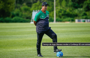 Série C: Técnico do Manaus fala em volta por cima e chama torcedor contra Confiança-SE