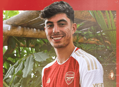 Disputando a titularidade no Arsenal, Kai Havertz tem