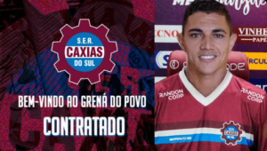 Série D: Caxias-RS anuncia atacante ex-São Bernardo, Mirassol, São Bento e outros
