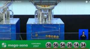 Mega-Sena acumula e o prêmio vai bater os R$ 65 milhões