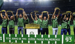 Palmeiras homenageia time campeão paulista de 1993 no Allianz Parque