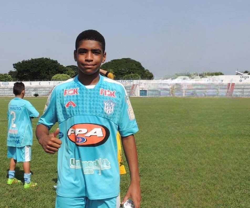 Wendell foi destaque nas categorias de base do Marília e seguiu para o Palmeiras (Foto: Wendell/Marilia)