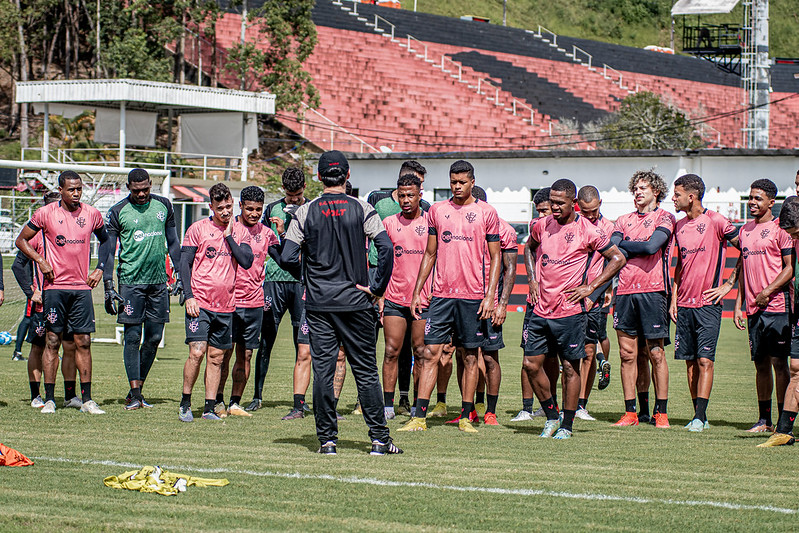 Vitória finaliza preparação para enfrentar o Sport (Foto: Victor Ferreira/EC Vitória)