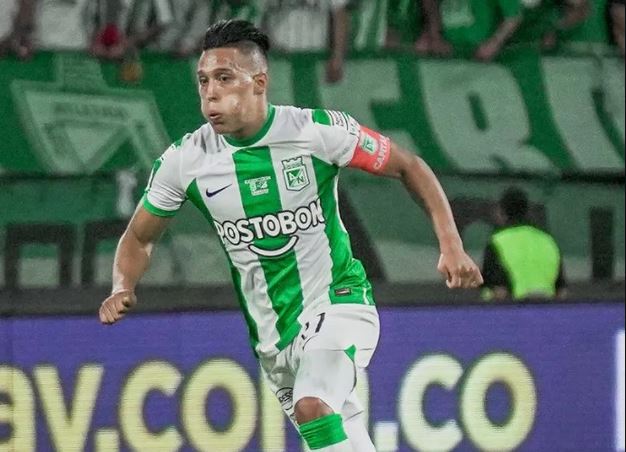 Jogador colombiano é disputado por Coritiba e América-MG (Foto: Divulgação/Atlético Nacional)