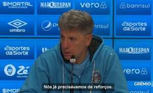 Após drama, Renato Gaúcho pede reforços no Grêmio.Veja !