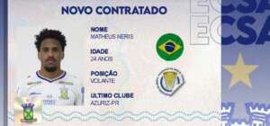 Série D: Santo André anuncia duas novas contratações