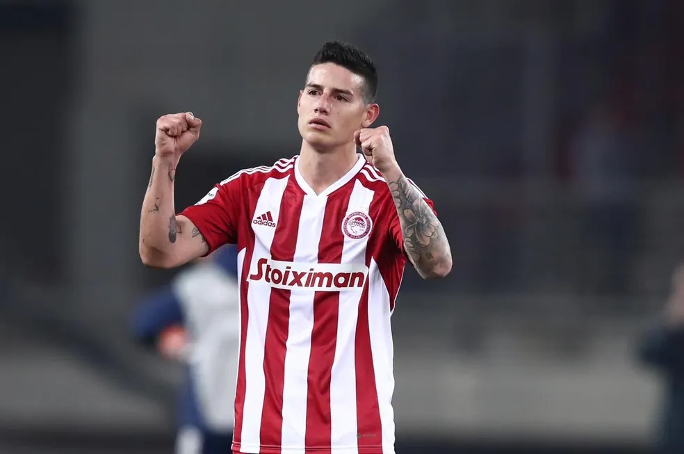 São Paulo tenta contratação de James Rodríguez (Foto: Divulgação/Olympiacos)